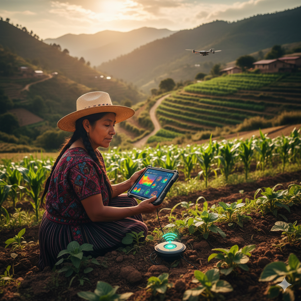 Agricultura 4.0 en zonas rurales de México